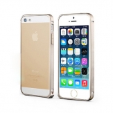 Метален бъмпер REMAX за Apple iPhone 5G/5S Златист